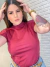 Camiseta gola ribana - 100% algodão - loja online