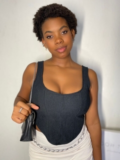 Corselet Laysa preto na internet