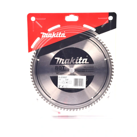 Sierra para aluminio Makita A93887 10 pulg 80 dientes