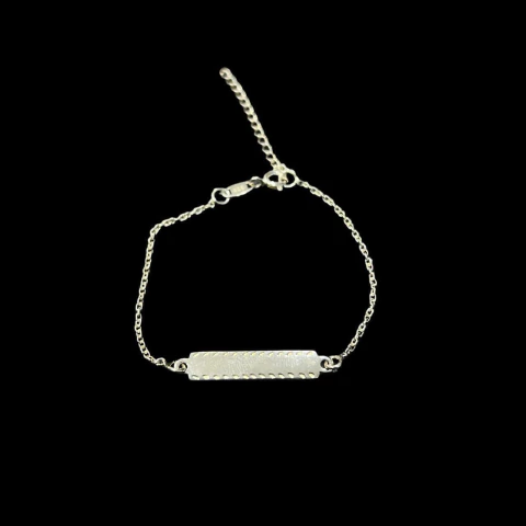 PULSEIRA INFANTIL PRATA