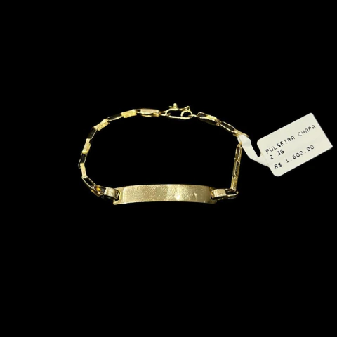 PULSEIRA INFANTIL OURO