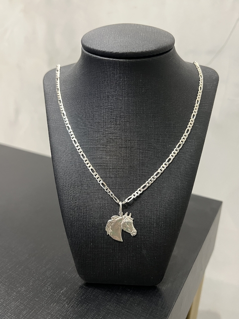 CORRENTE (4mm) + PINGENTE (PRATA)