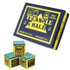 Giz Triangle Profissional para Sinuca / Bilhar