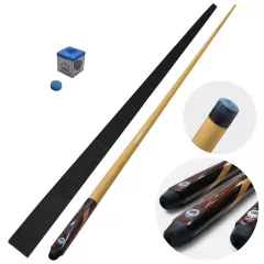 Taco de Sinuca Modelo Roma Inteiriço Profissional