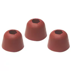 3 Culatras Macias de Borracha para Tacos de Sinuca / Bilhar