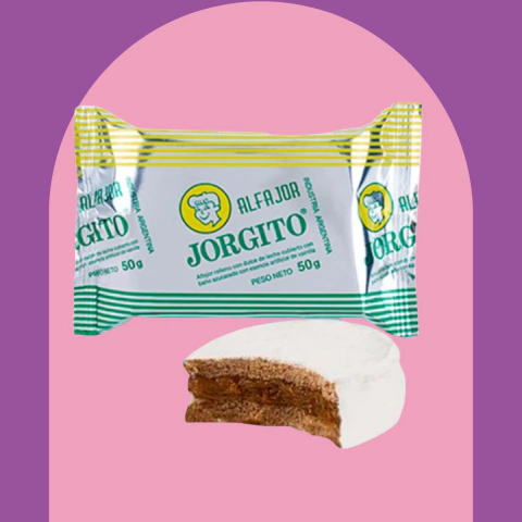 Alfajor Jorgito Pack Caja X 24 Unidades Blanco - comprar online