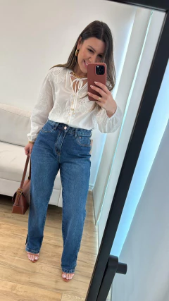 Calça Jeans Reta Lilian