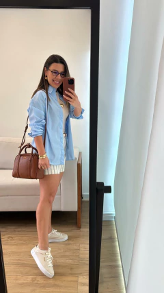 Shorts Listrado Angela - comprar online