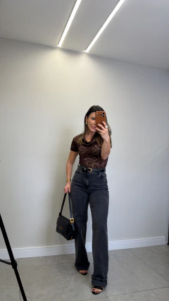 Calça Jeans Wide Leg Camila - loja online