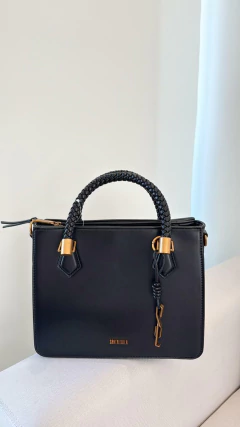 Bolsa M Alça Trançada Santa Lolla