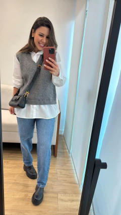 Calça Jeans Mom Mônica na internet