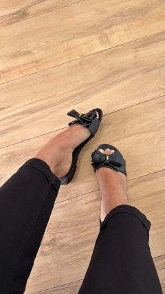 Rasteira Metalizado Reflexo Santa Lolla