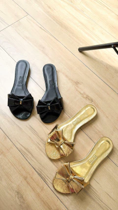 Rasteira Metalizado Reflexo Santa Lolla - loja online