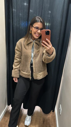 Casaco Camurça Luiza na internet