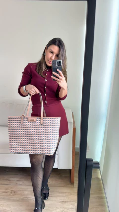 Bolsa Shopper Monograma Santa Lolla na internet