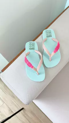 Chinelo Infantil Flip Flop Borracha Santa Lolla