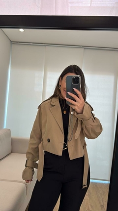 Trench Coat Curto - Compose Looks