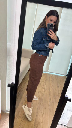 Saia Midi Suede Mary