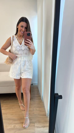 Conjunto Crochê Dóris na internet