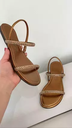 Rasteira Metallic Soft Santa Lolla - comprar online