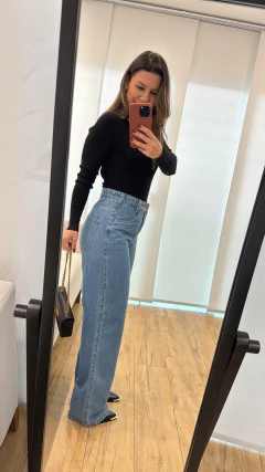 Calça Jeans Wide Leg July na internet