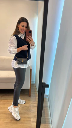 Calça Poliuretano cós Alto Carolina - Compose Looks