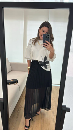 T- Shirt Flor 3D - comprar online