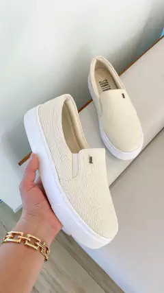 Tenis Slip On Filipinas Natural Santa Lolla
