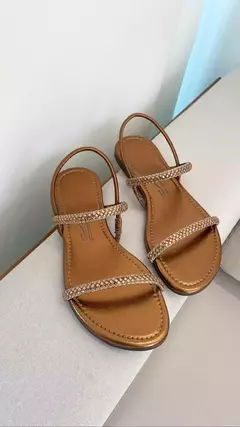 Rasteira Metallic Soft Santa Lolla