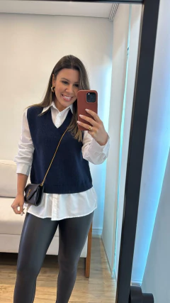 Imagem do Calça Poliuretano cós Alto Carolina