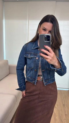 Imagem do Saia Midi Suede Mary