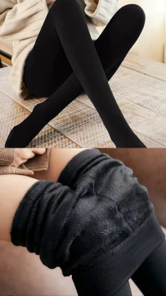 Meia Calça Peluciada Black - comprar online