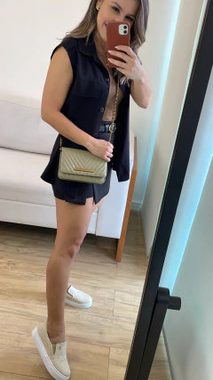 Tenis Slip On Ouro Santa Lolla na internet