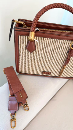 Bolsa M Alça Trançada Santa Lolla - comprar online