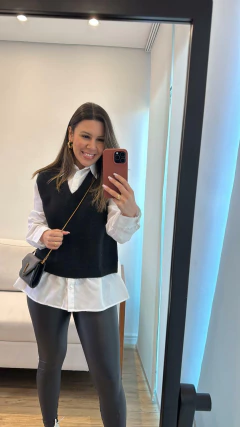 Calça Poliuretano cós Alto Carolina - Compose Looks