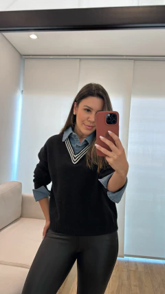 Calça Poliuretano Bolso Carolina - comprar online