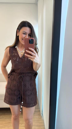 Conjunto Crochê Dóris