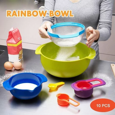 SET DE 10 PIEZAS RAINBOW SMART