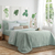 Cubrecama Kit Cover Bali Queen 7 Piezas Matelaseado