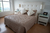 Cover Quilt Reversible Bicolor Tabla King + Fundas de Almohada - PREMIUM BLANCO