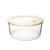 Recipiente Redondo Hermético De Vidrio Home Concept Con Válvula De Vacío 0,9 L