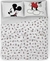 Juego de Sábanas 2 plazas White Mickey