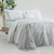 Juego Sábanas 180 Hilos King Size Palette Accent Cama 2x2 - PREMIUM BLANCO