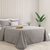 Kit 3 Piezas Zenon 2 1/2 Pl Cubrecama Funda Almohadon en internet
