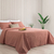 Kit 3 Piezas Zenon 2 1/2 Pl Cubrecama Funda Almohadon - tienda online