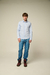 Camisa Celeste