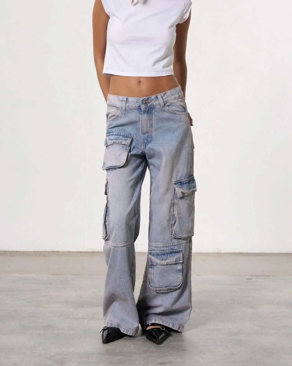 PANTALÓN JEAN CARGO