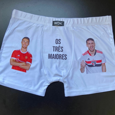 Cueca Box Cr7 e Calleri "Os três maiores"