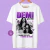 Camiseta de Algodão Demi Lovato (PRAZO ATÉ 6 DIAS UTÉIS)