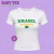 Camiseta Baby Tee Brasil (PRAZO ATÉ 6 DIAS ÚTEIS) - comprar online